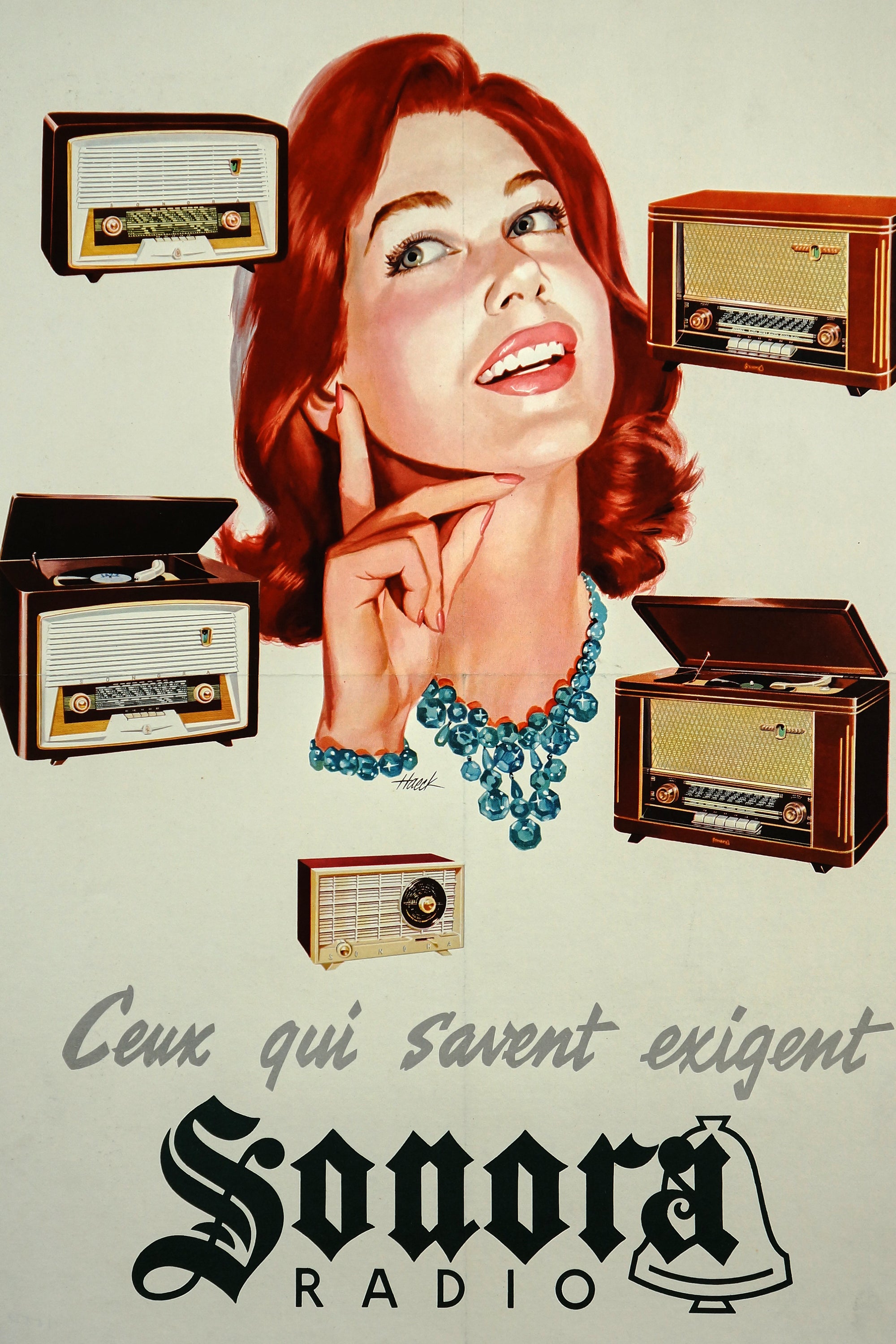 Sonora Radio - Authentic Vintage Poster