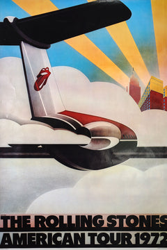 Rolling Stones, American Tour- Original Vintage Poster - Authentic