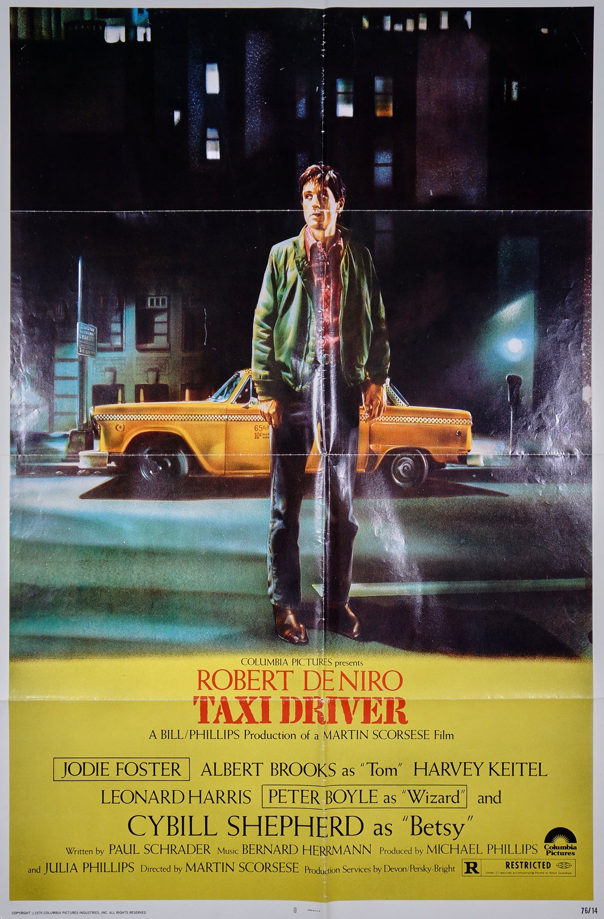 Taxi Driver - Authentic Vintage Poster