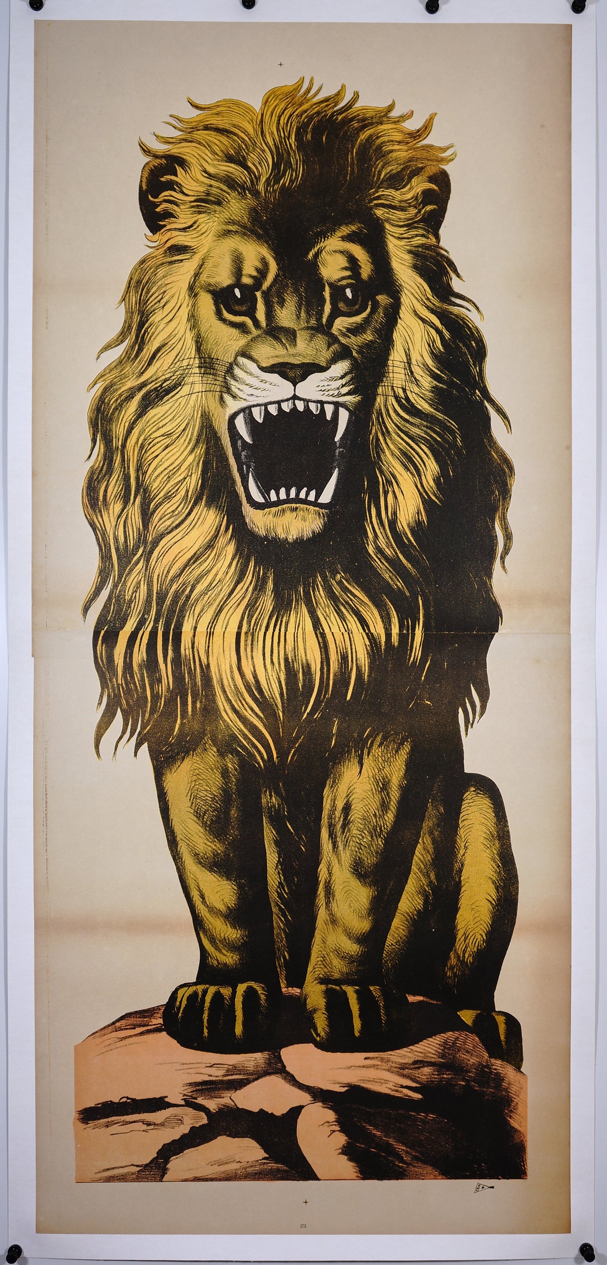Wissembourg Lion N202 - Authentic Vintage Poster
