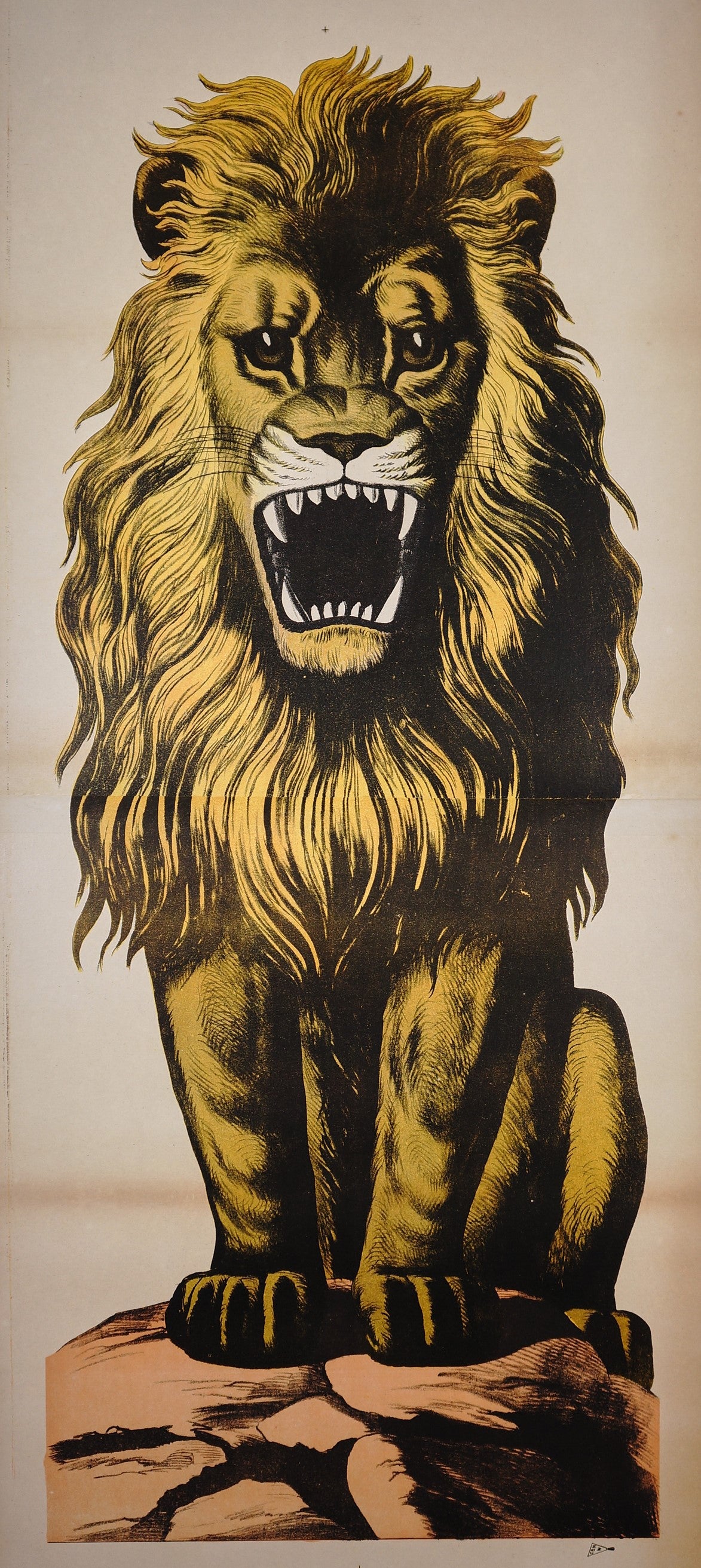 Wissembourg Lion N202 - Authentic Vintage Poster