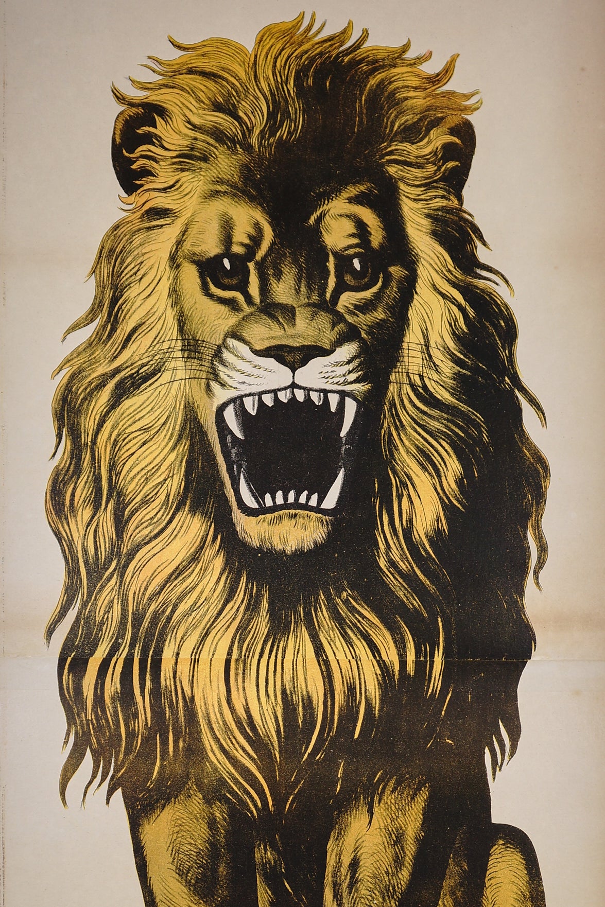 Wissembourg Lion N202 - Authentic Vintage Poster