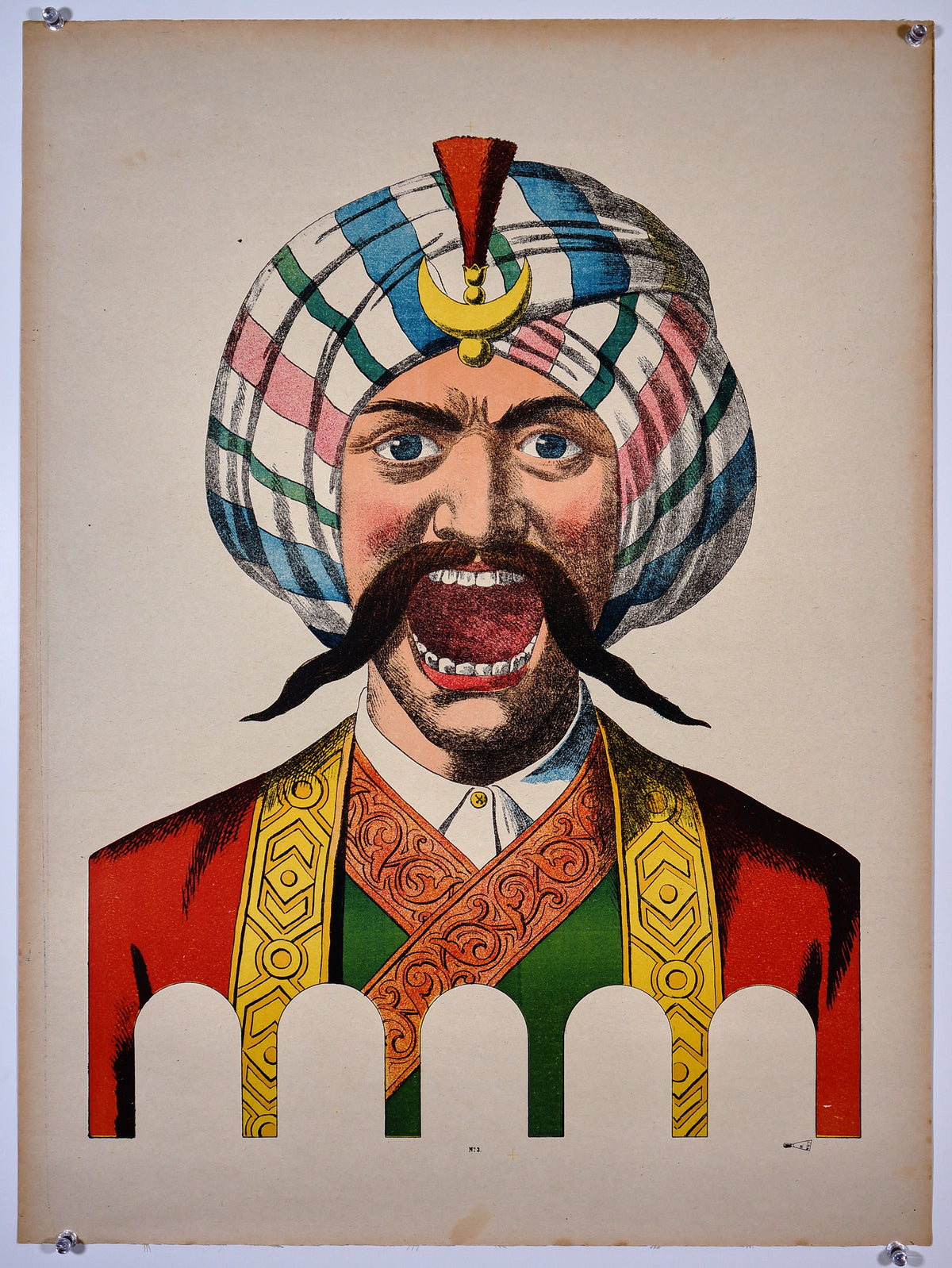 Wissembourg- Man with Turban No. 3 - Authentic Vintage Poster