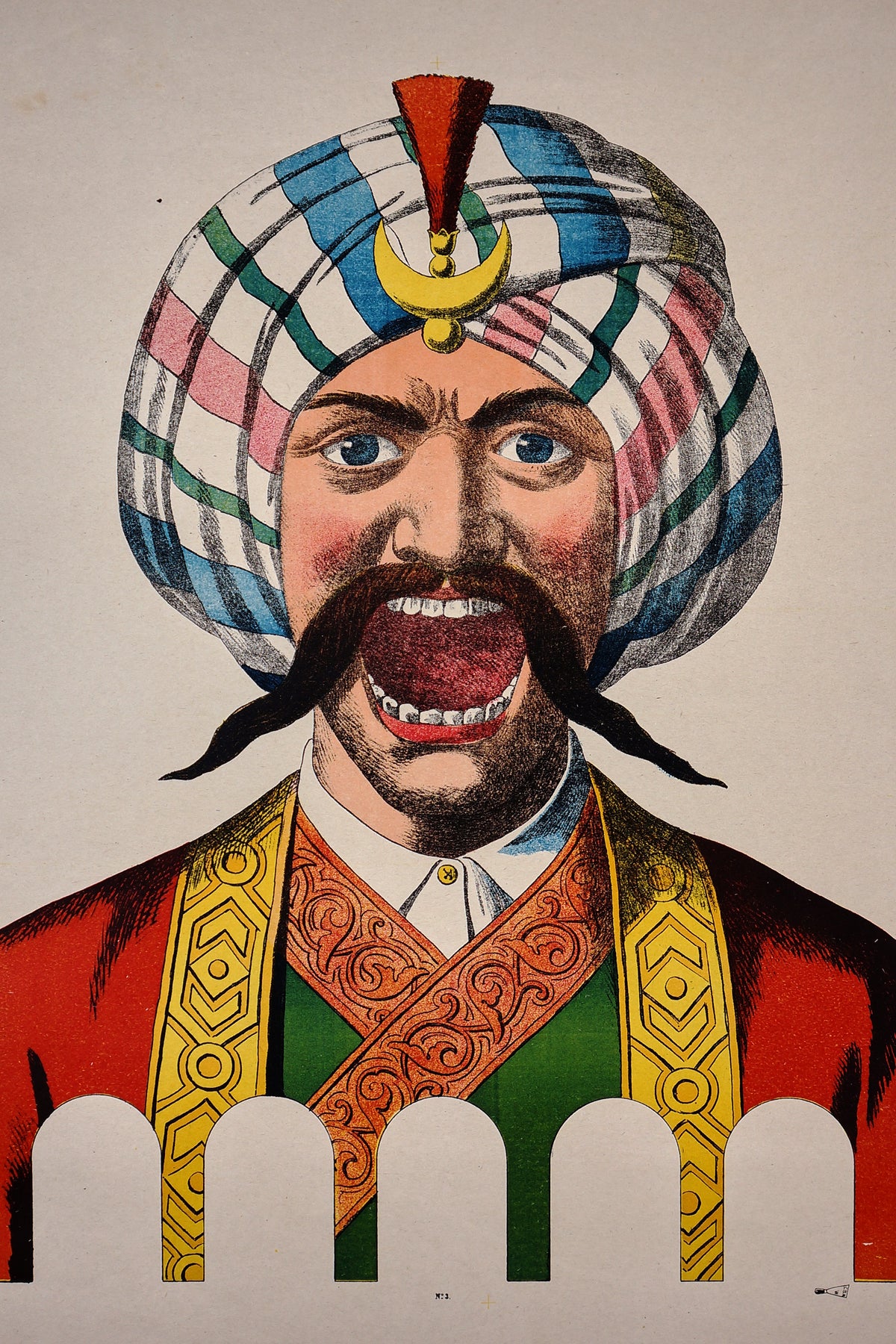 Wissembourg- Man with Turban No. 3 - Authentic Vintage Poster