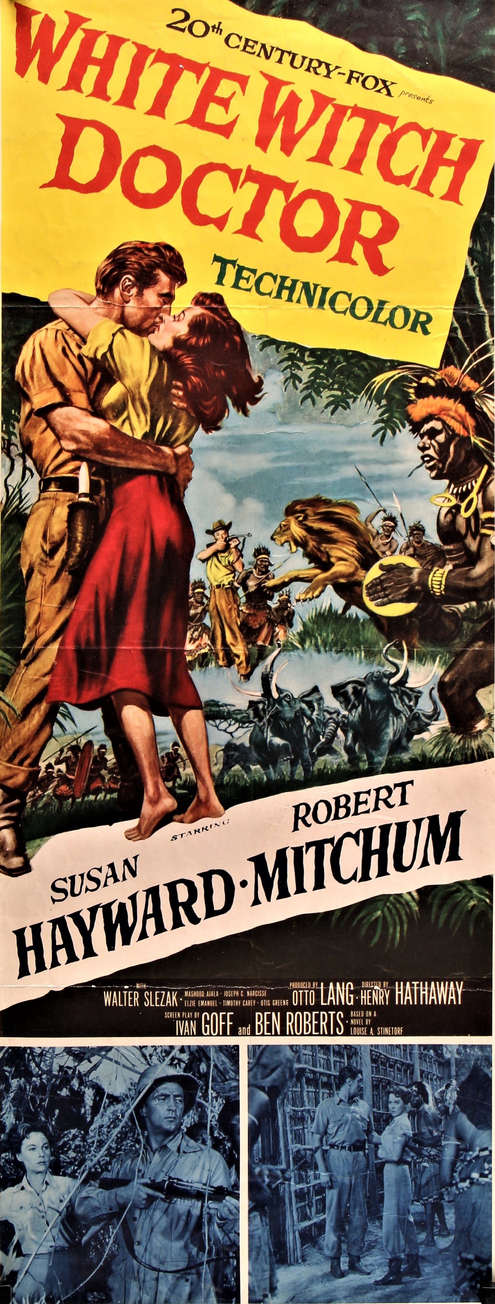 White Witch Doctor - Authentic Vintage Poster