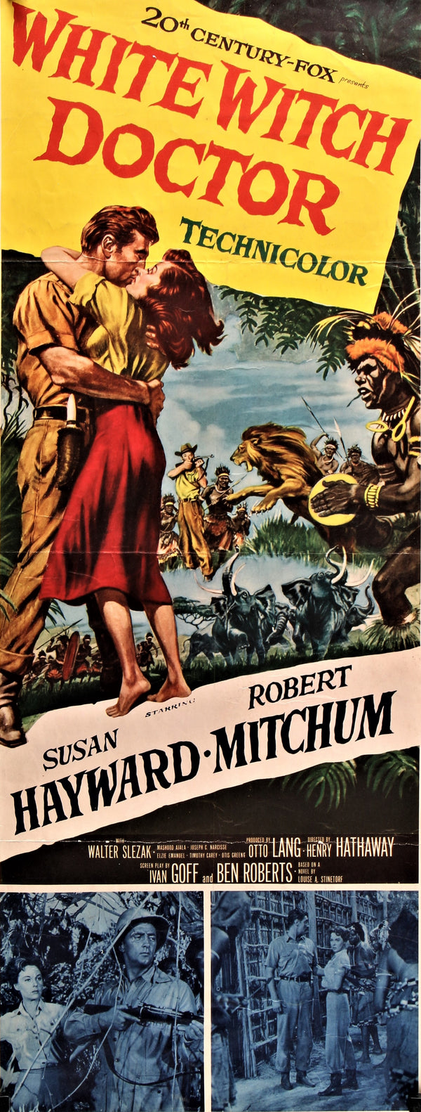 White Witch Doctor - Authentic Vintage Poster