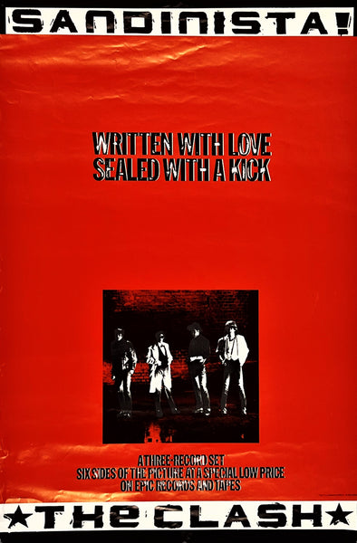 The Clash Original Vintage Poster - Authentic Vintage Posters