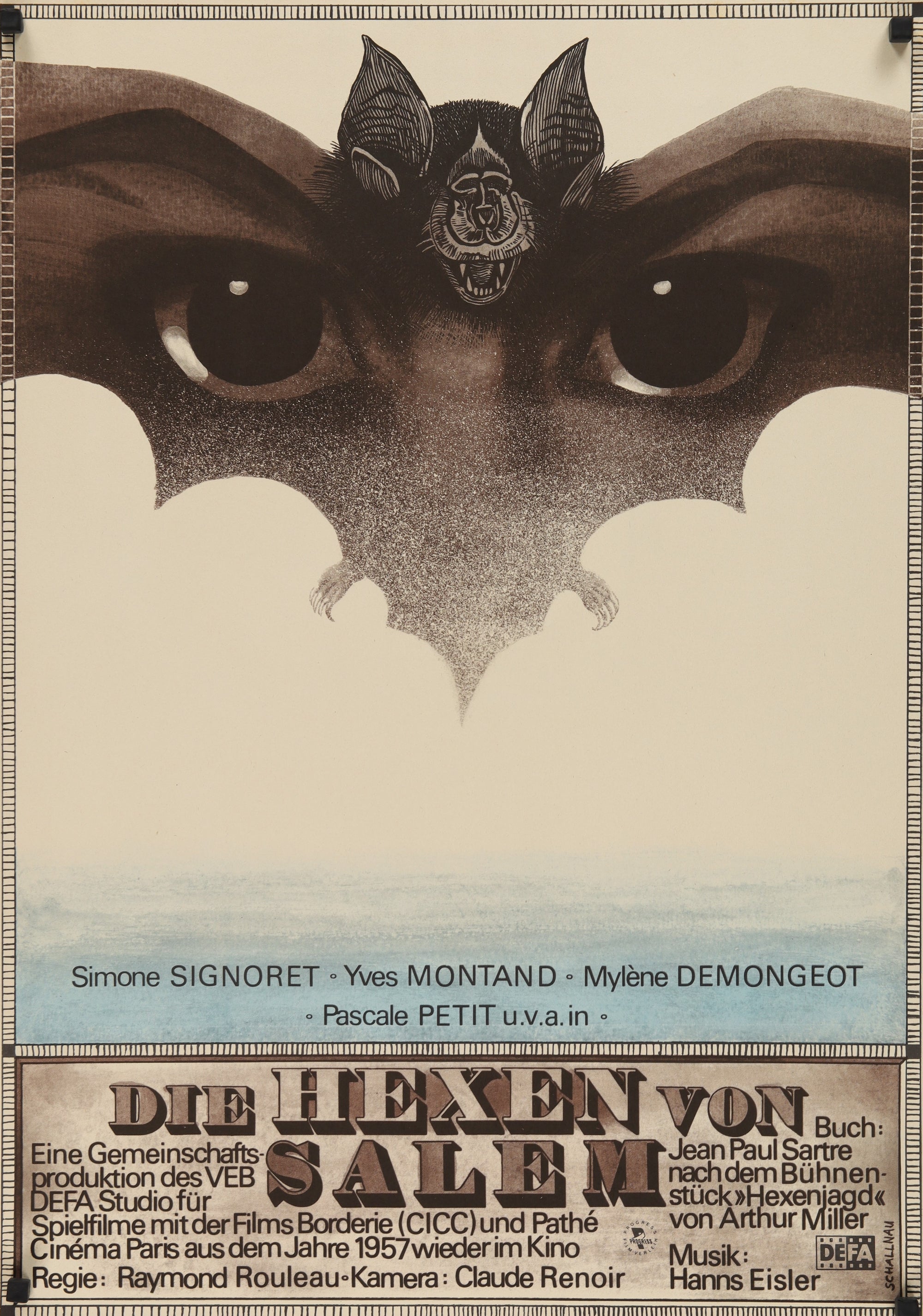 The Crucible- German - Authentic Vintage Poster