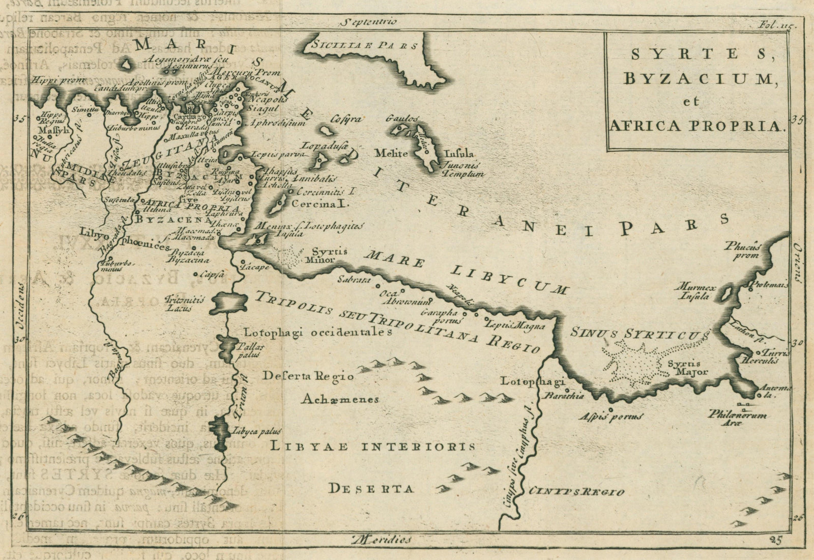 Ancient Egypt- Antique Map (1836) - Authentic Vintage Antique Print