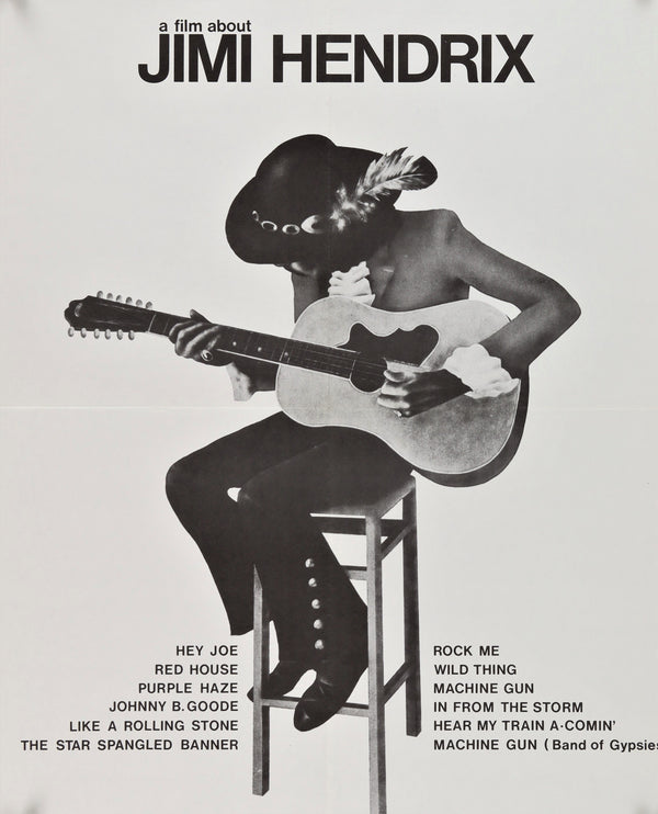 A Film About Jimi Hendrix - Authentic Vintage Poster