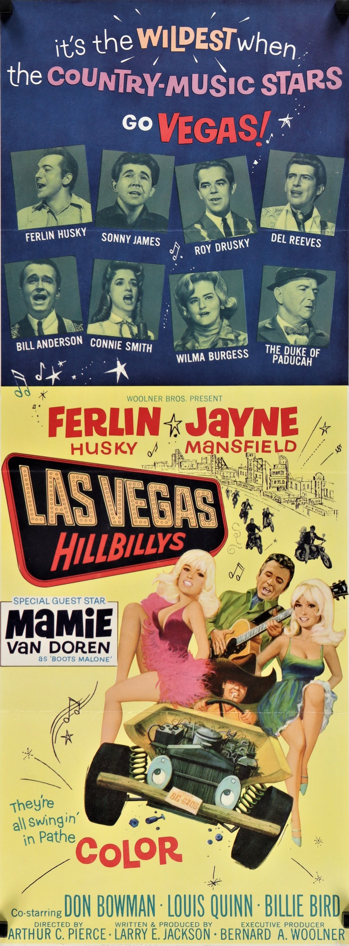 Las Vegas Hillbillies - Authentic Vintage Poster