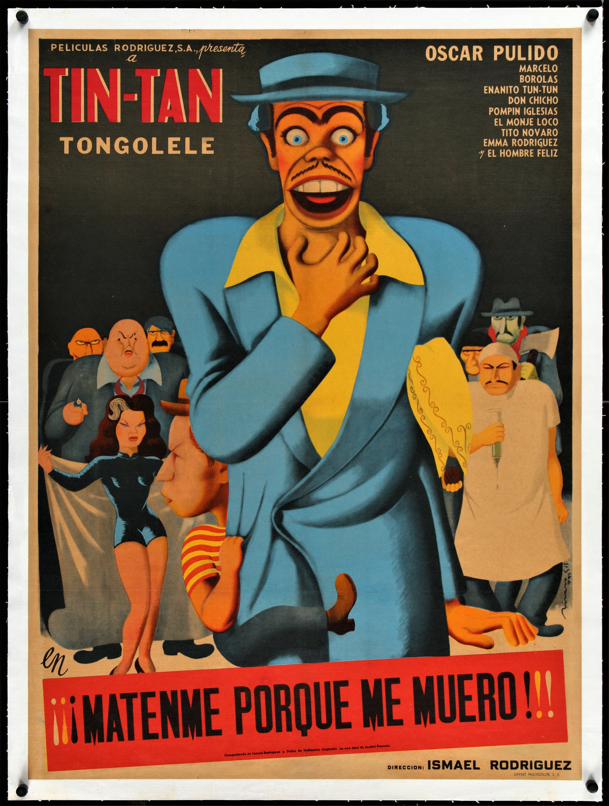 Matenme Porque Me Muero - Authentic Vintage Poster