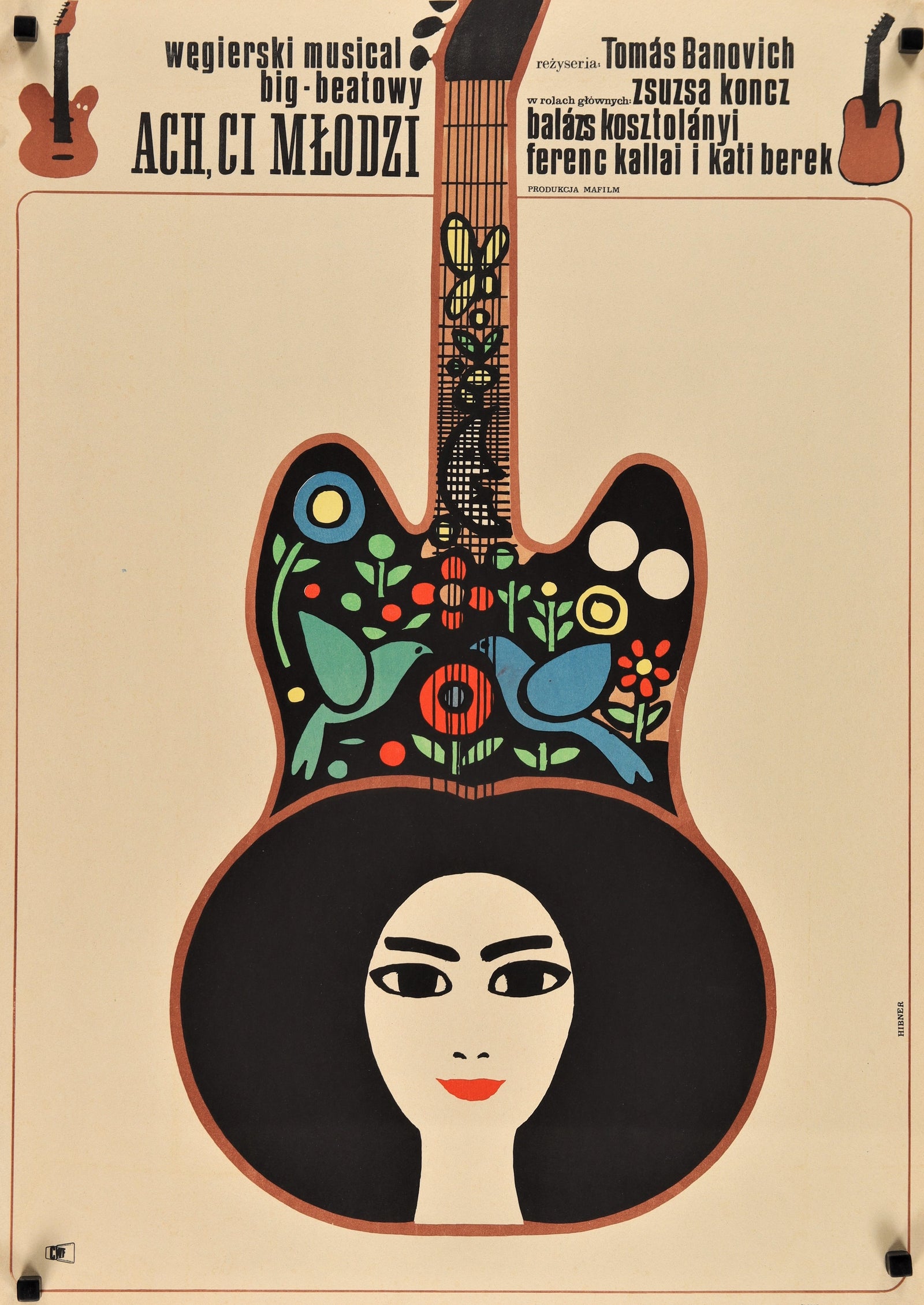 Ezek a Fiatalok- These Young People - Authentic Vintage Poster