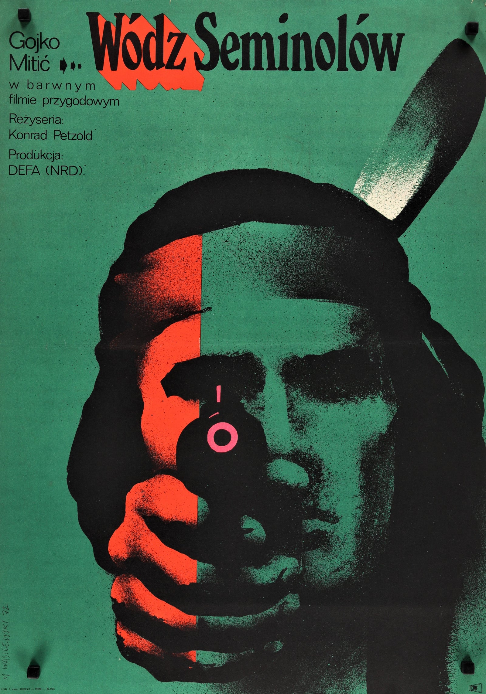 Osceola- Wodz Seminolow - Authentic Vintage Poster