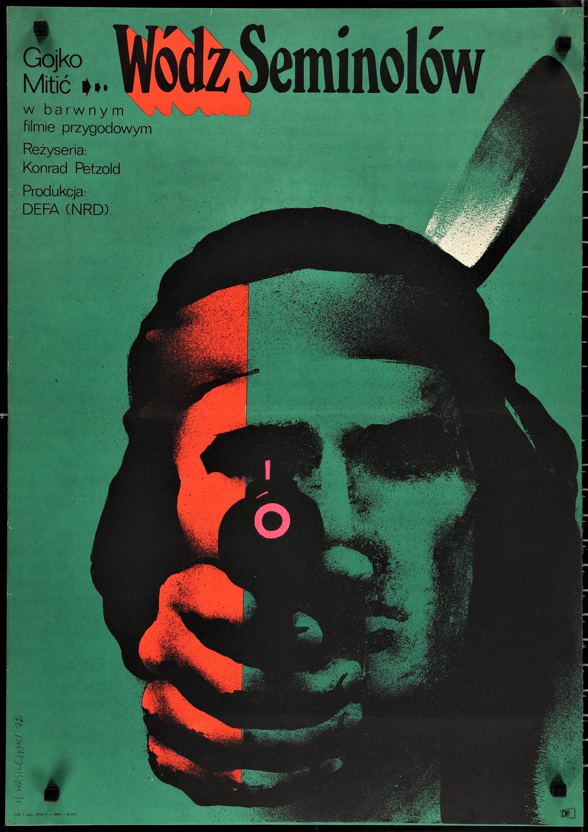 Osceola- Wodz Seminolow - Authentic Vintage Poster