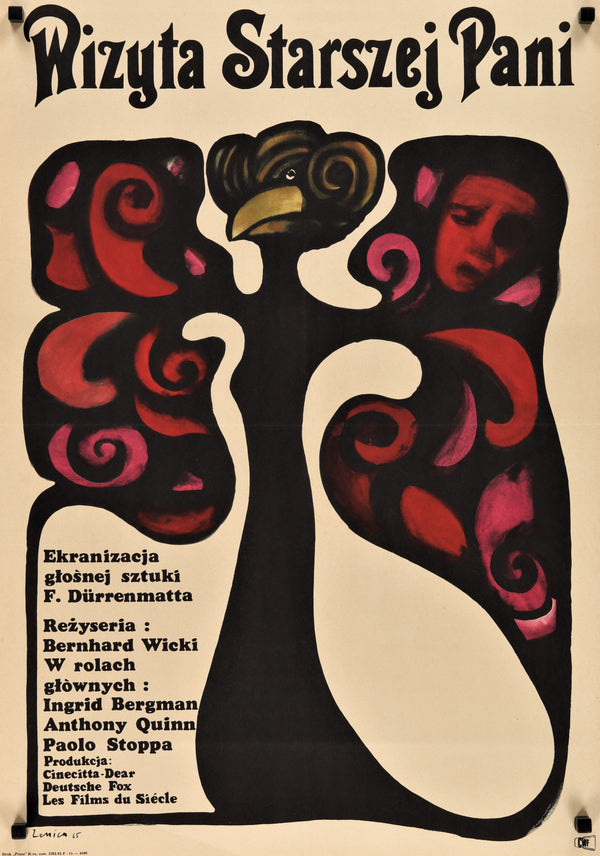 Wizyta Starszej Pani- The Visit - Authentic Vintage Poster