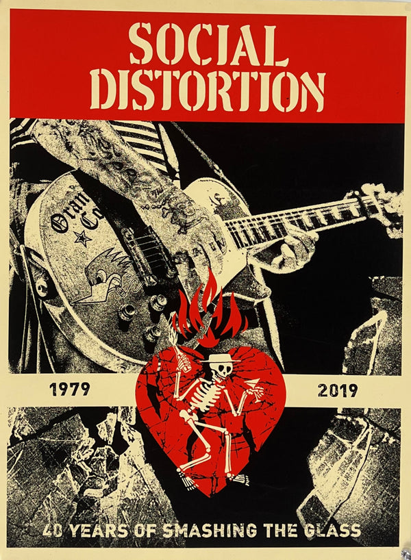 Social Distortion - Authentic Vintage Poster