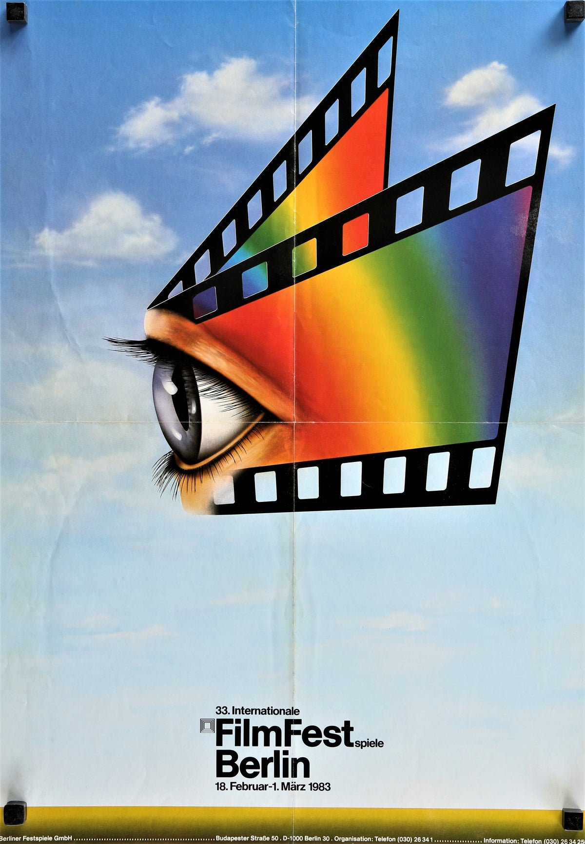 Berlin International Film Festival - Authentic Vintage Poster
