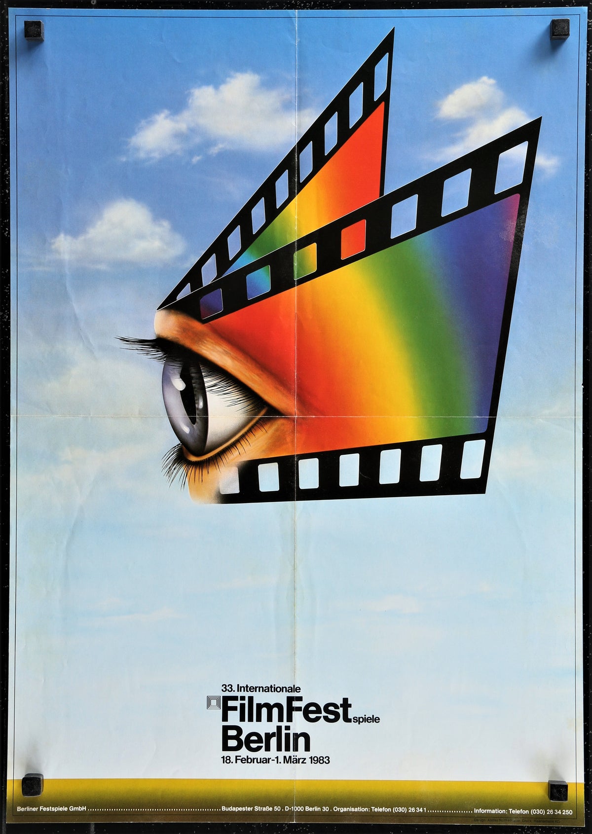 Berlin International Film Festival - Authentic Vintage Poster