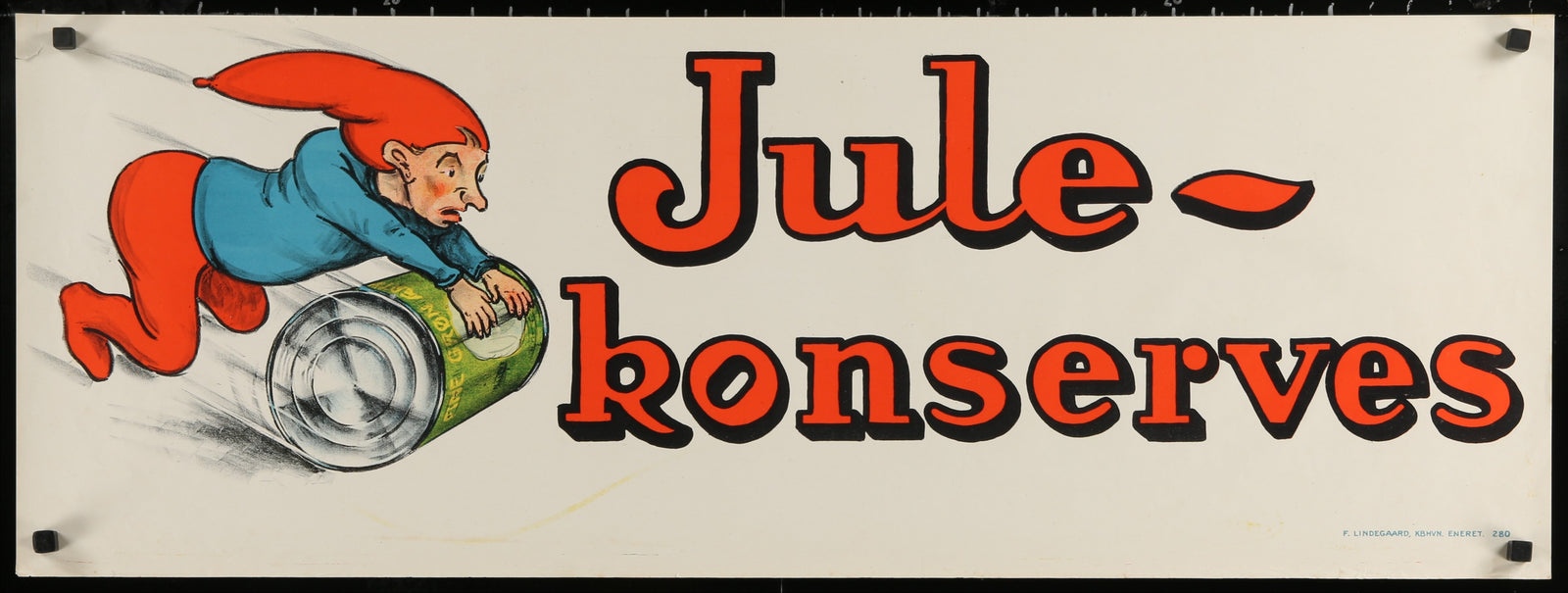 Jule Konserves - Authentic Vintage Poster