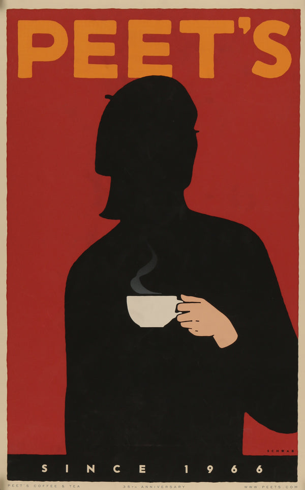 Peet's Coffee - Authentic Vintage Poster