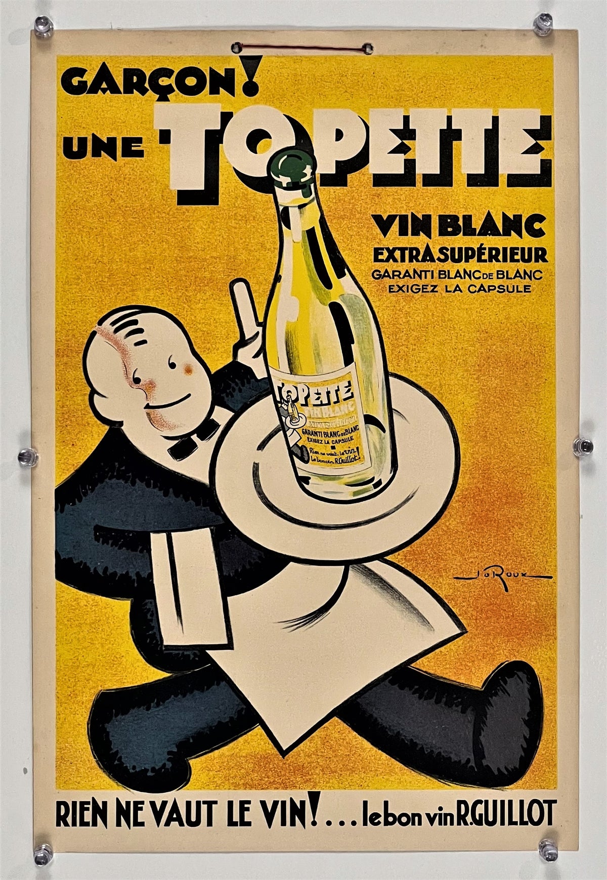 Garcon Une Topette - Authentic Vintage 