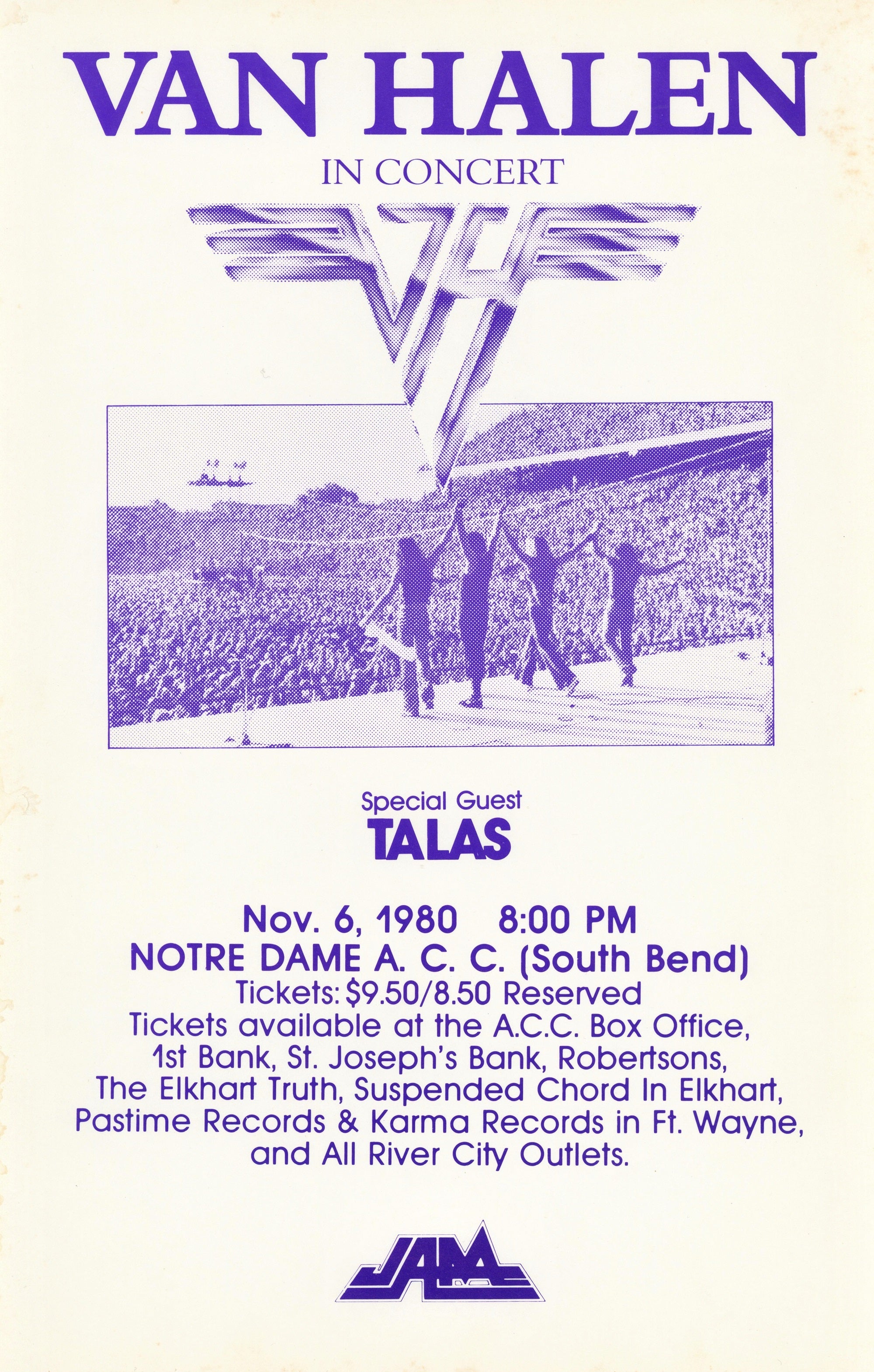 Van Halen - Authentic Vintage Posters, Prints, & Visual Artwork