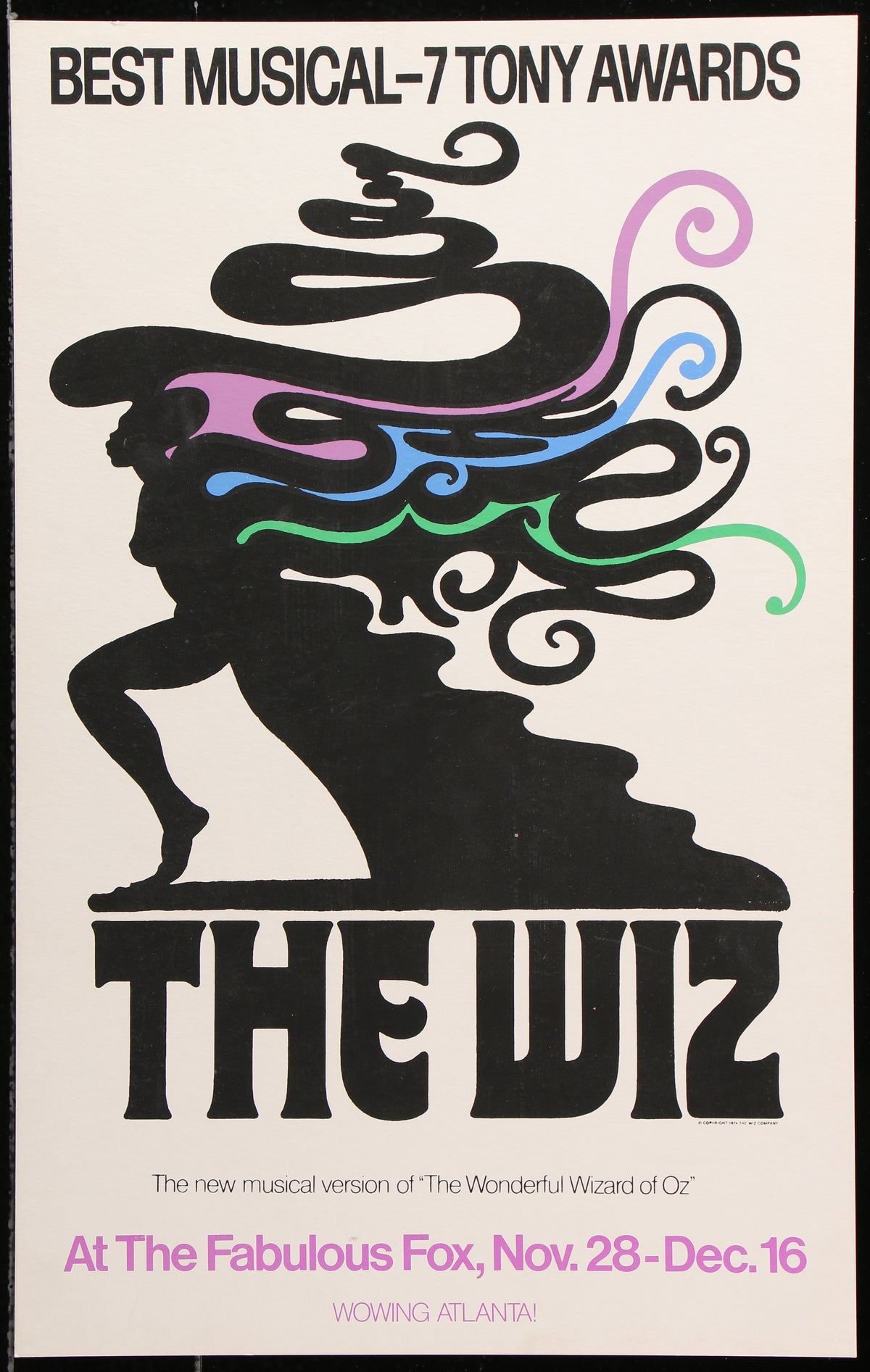 The Wiz - Authentic Vintage Poster